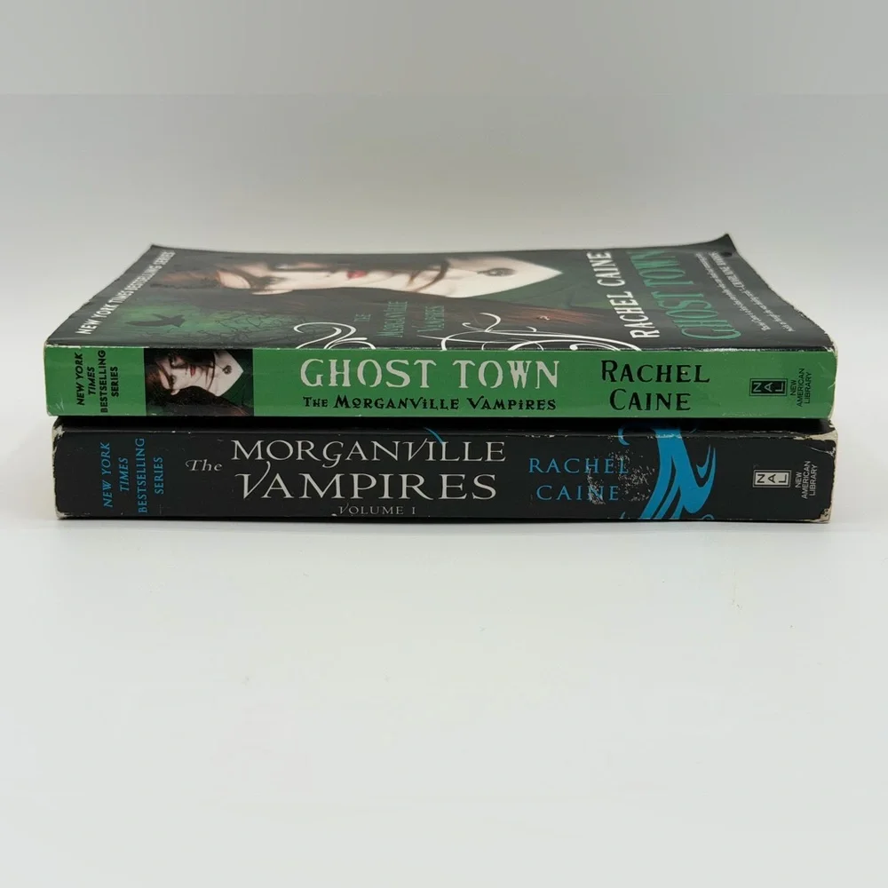Lot Of 2 Rachel Caine Morganville Vampires Series Paperback Books - Ghost Town